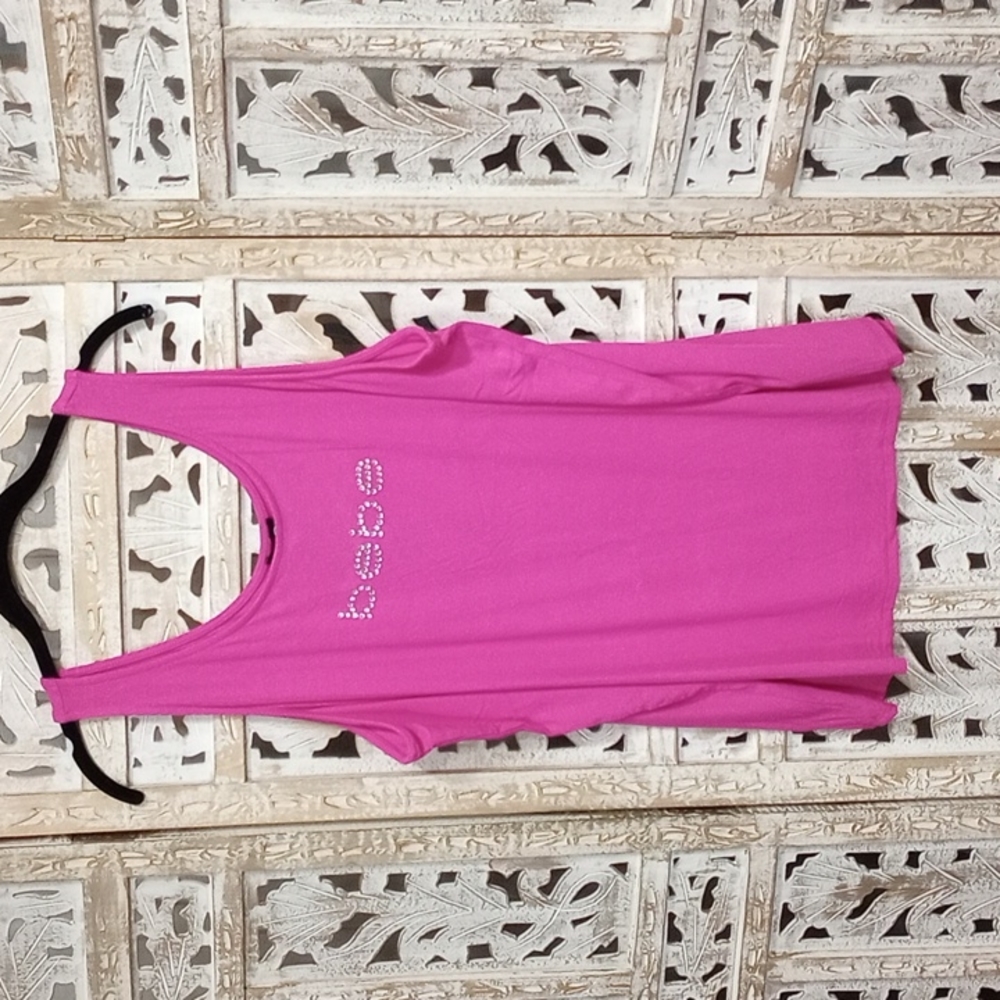 🆕 Bebe/ Beautiful Tank Top / 2X / Rose Violet